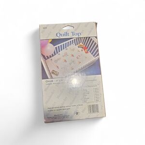 Vintage Quilt Top - Circus Design